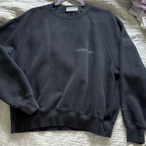 Essentials Charcoal Crewneck Sweatshirt